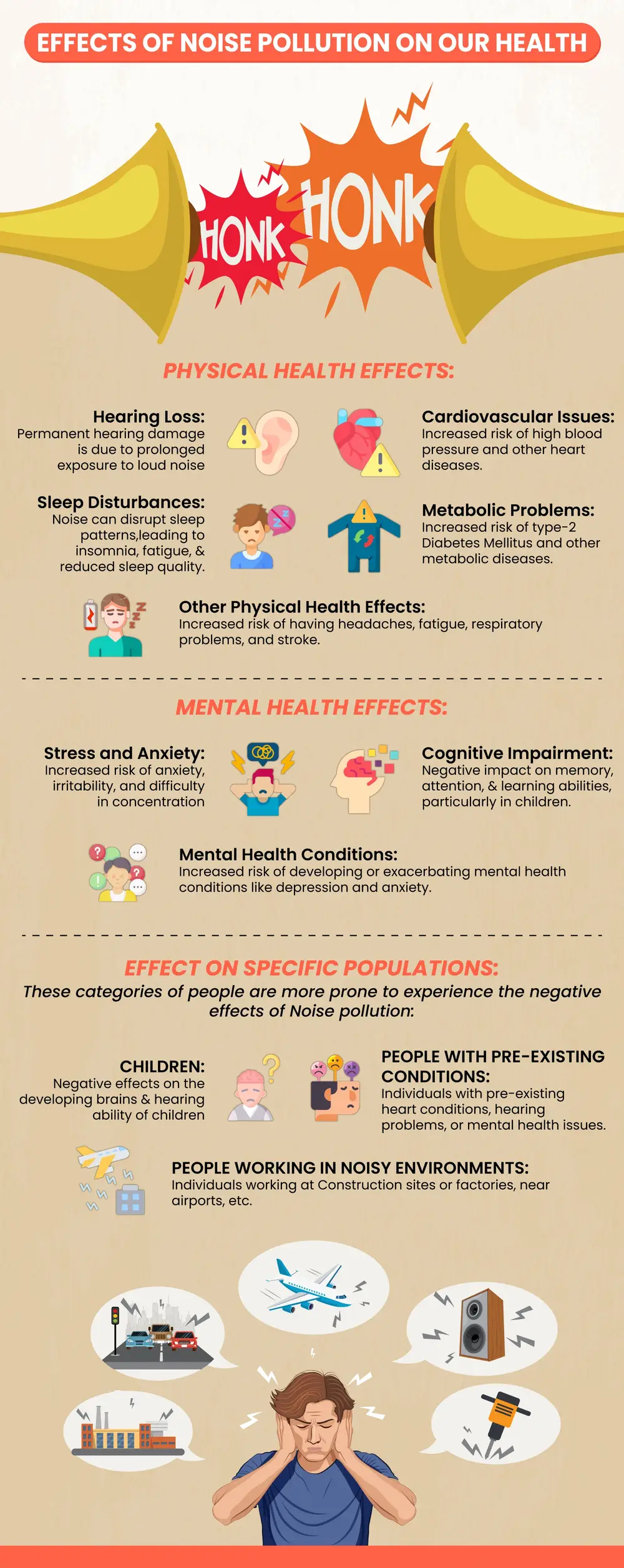 What Are The Adverse Effects Of Noise Pollution